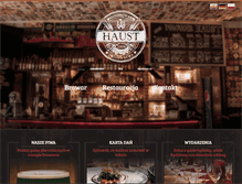 Tablet Screenshot of haust.pl